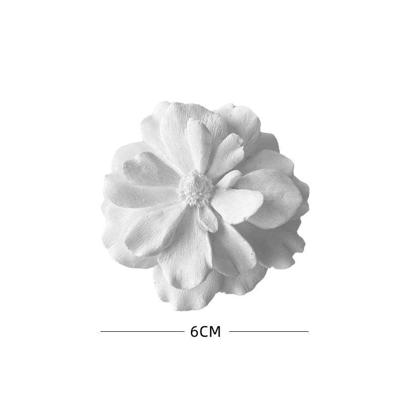 Jewelry Display Frame Creative Plaster Flower Shape Tabletop Ornaments Jewelry Decoration Display Photography Props