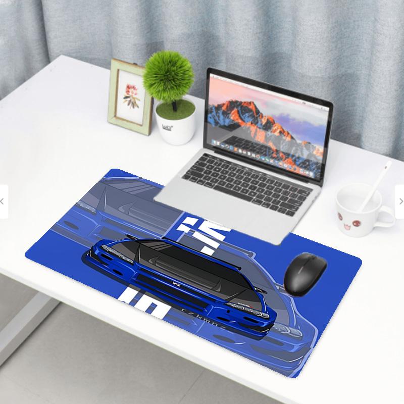 Podložka pod myš s potiskem Skyline GT, Protiskluzová podložka na plochu pro klávesnici, pro PC Laptop Hraní Práci Denní Použití, Skvělý Festivalový Překvapivý Dárek
