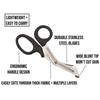 Stainless Medical Rescue Scissors Plastic Handle Steel Wound Gauze First Aid Scissors Practical Outdoor Nurse Scissors Hand Tool