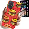 Etui Do Samsung Galaxy M31S - Słodkie Uśmiechnięte Burgery Pokrowiec