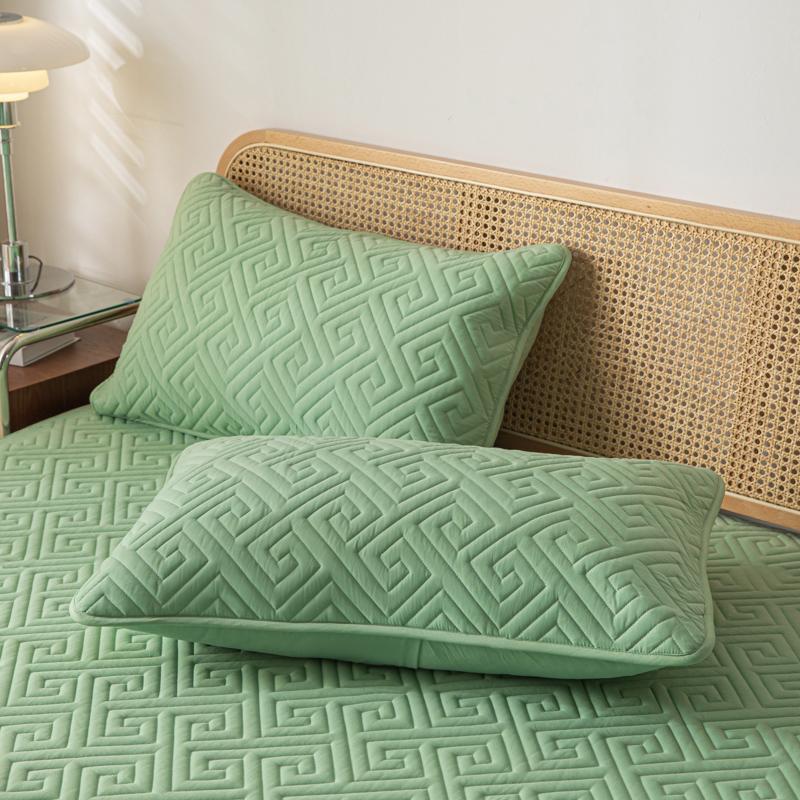 1 Stück wasserdichter Kissenbezug aus Jacquardgewebe, feuchtigkeits- und schweißfest, 48 x 74 cm, für Schlafzimmer, Zuhause, Hotel, Detor