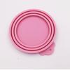 Reusable Silicon Magic Lids Universal Lid Cat Dog Pet Food Wrap Bowl Pot Lid Silicone Cover