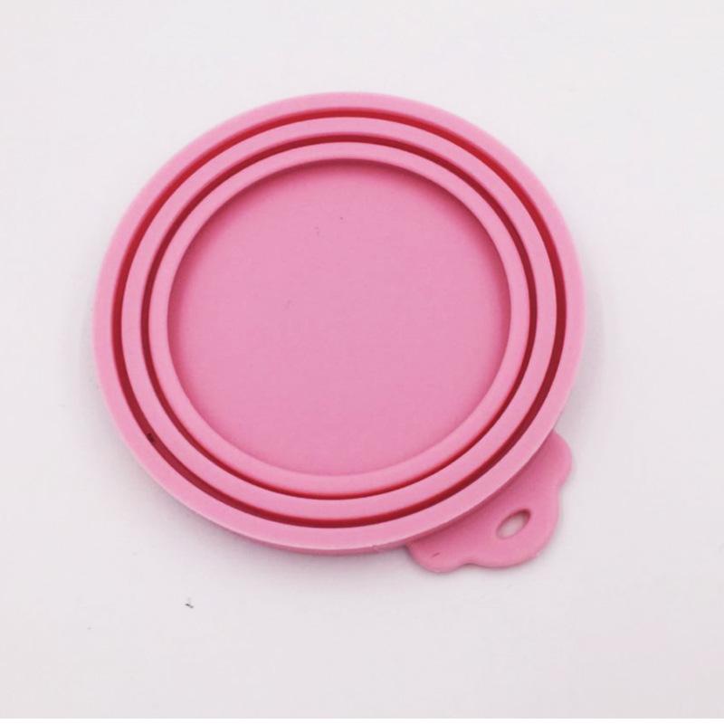 Reusable Silicon Magic Lids Universal Lid Cat Dog Pet Food Wrap Bowl Pot Lid Silicone Cover