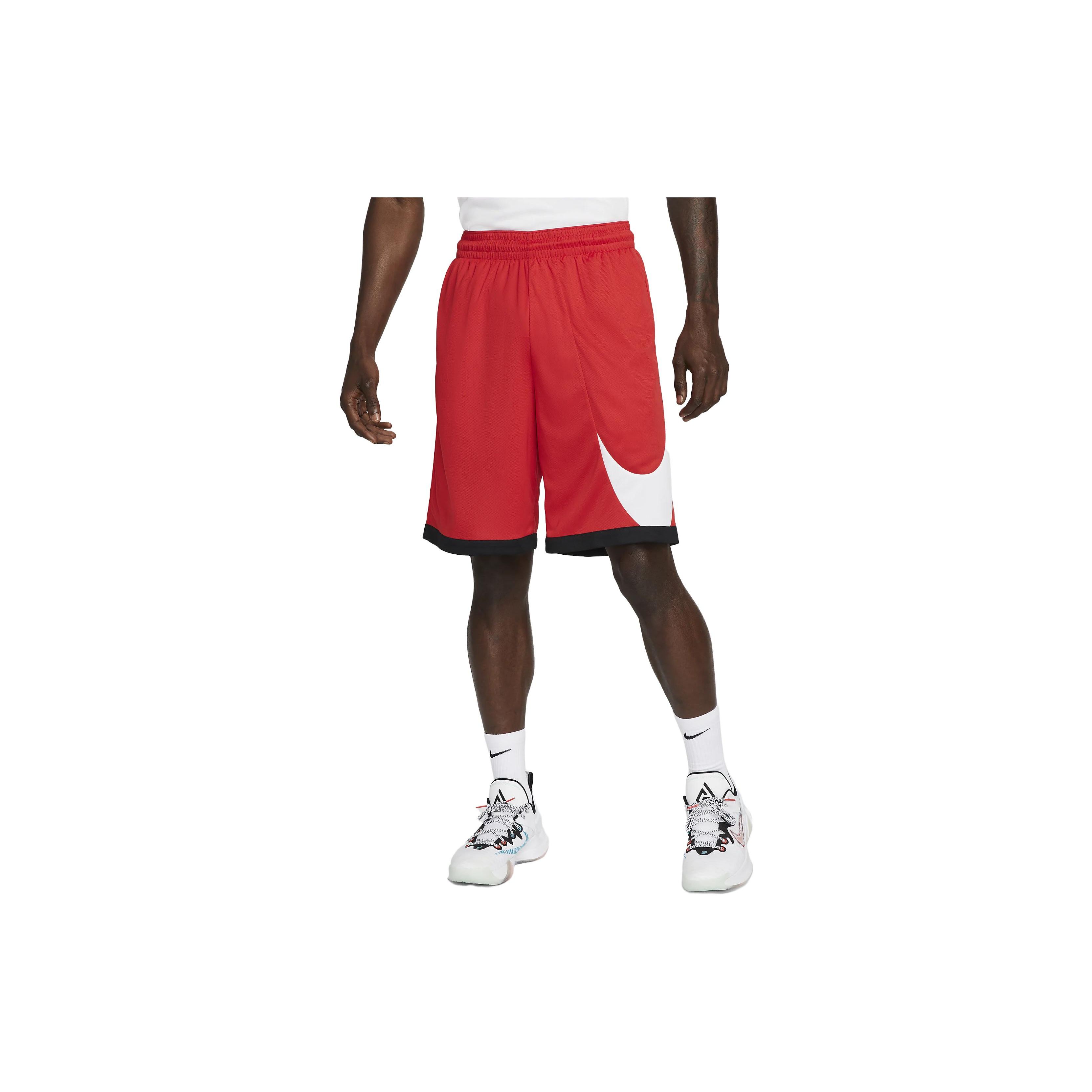 Nike Dri-FIT Loose Basketball Shorts With Large Logo Men shorts University-Red DH6763-657 XL