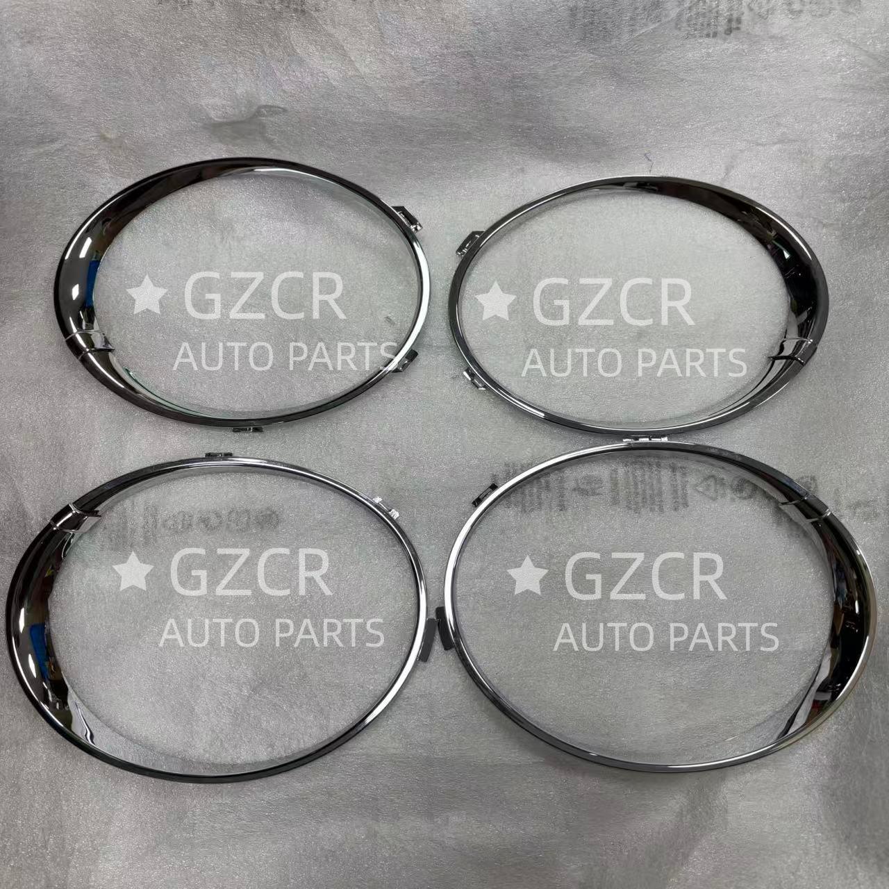 3W8807767B Compatible Bentley GT Headlight Electroplated Frame Inner & Outer Set. Marttle