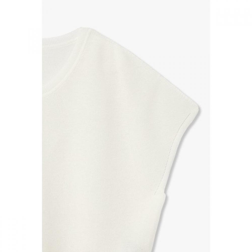 Vov Loose Fit Unbalanced Knit Pullover 7156250008