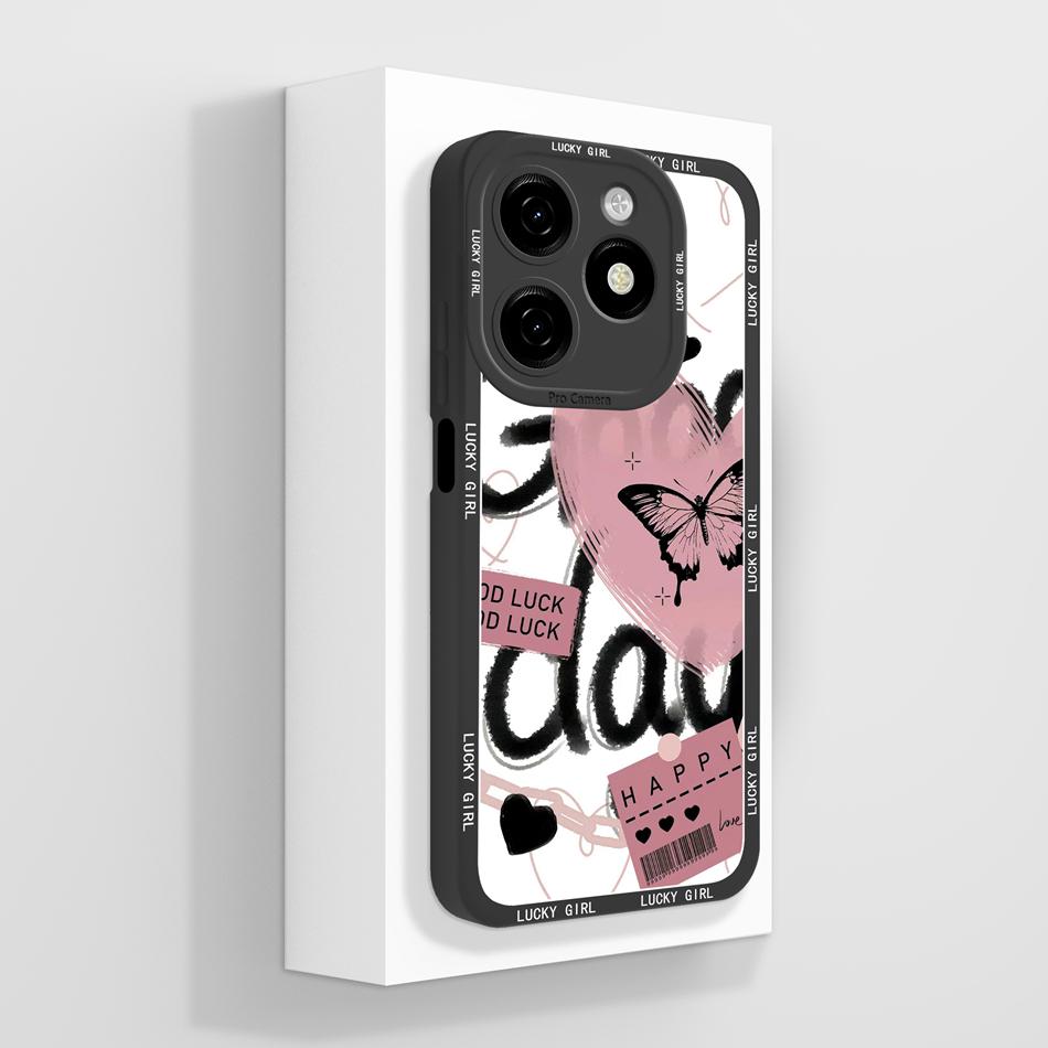 For Infinix Smart 8 Pro Plus Case Cute Panda Back Cover For Infinix Smart8 HD Phone Cases Soft Liquid Silicone Camera Protectors