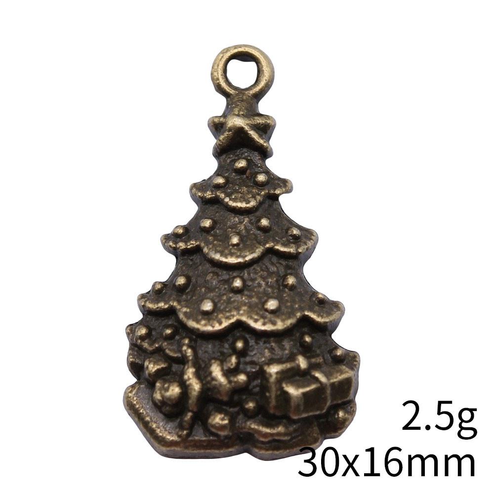 Back To School Charms For Keychains Christmas Tree Charms Pendant Backpack Craft Pendants