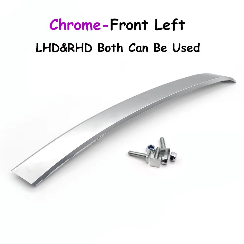 E60 E61 1PCS/2PCS Car Interior Front Rear Door Left Right Door Handle Trim Cover Replacement For BMW 5 Series M5 2004-2006