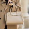 ZOOLER Women's Handbag, Top-Grain Leather, Tote Bag, Commuter Crossbody Bag