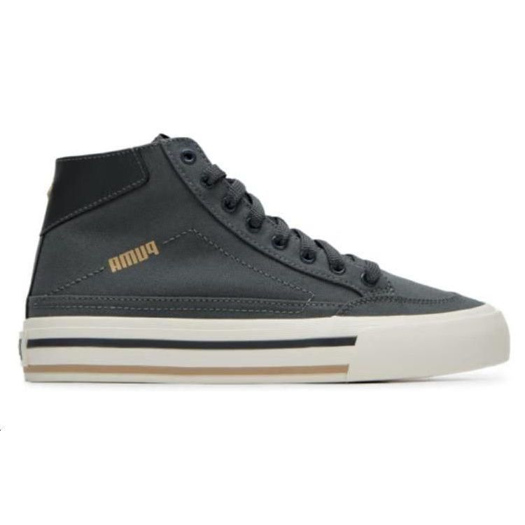 Puma Zapatillas Urbanas Court Classic Vulc Mid Unisex Negro Blanco Lifestyle 396149-03