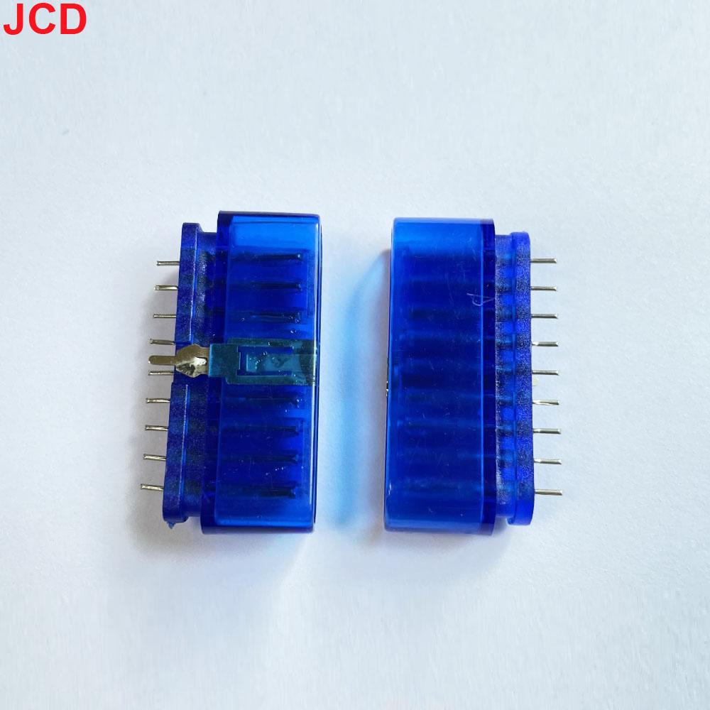 

JCD 1pcs For PS2 Game Controller Interface Female head 9P Socket For PS2 Female Seat 180 Degree Forward Game Console Connection синий