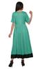 Moomaya Solid Casual Cotton Dress For Women A-Line Long Maxi Kurti Women