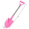 Stainless Steel Digging Sand Shovel Gardening Digging Pointed Shovel Toy Beach Shovel  Kids Gift