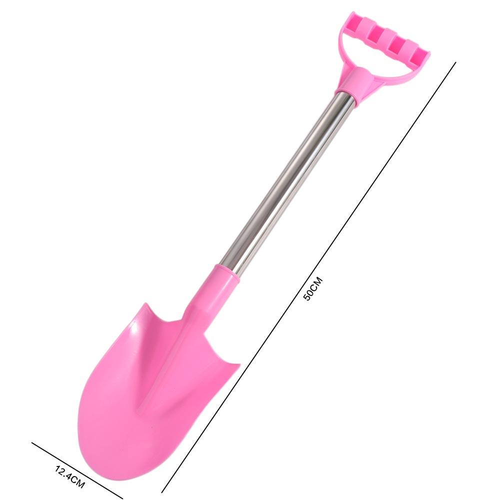 Stainless Steel Digging Sand Shovel Gardening Digging Pointed Shovel Toy Beach Shovel  Kids Gift