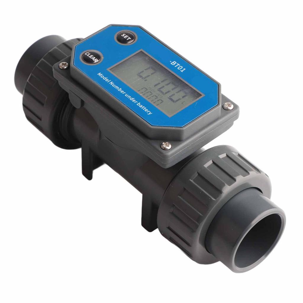 Digital Display Flowmeter High Accuracy Sensitive Response Water Flow Sensor Meter for Farmland Irrigation
