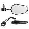 Motorcycle Handlebar End Mirror 360° Rotatable Handlebar Rearview Mirror For scooter ATV