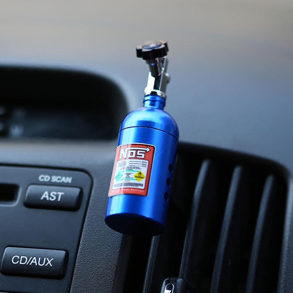 Car Perfume Diffuser Nitrogen Bottle Air Conditioning Outlet Solid Perfume Decorative Pendant Aromatherapy Refill Freshener