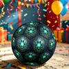 1pc Neon Hexagon Themed Soccer Ball, Size 5, Lightweight PVC Material, Outdoor Training Soccer Ball Gift. q62258