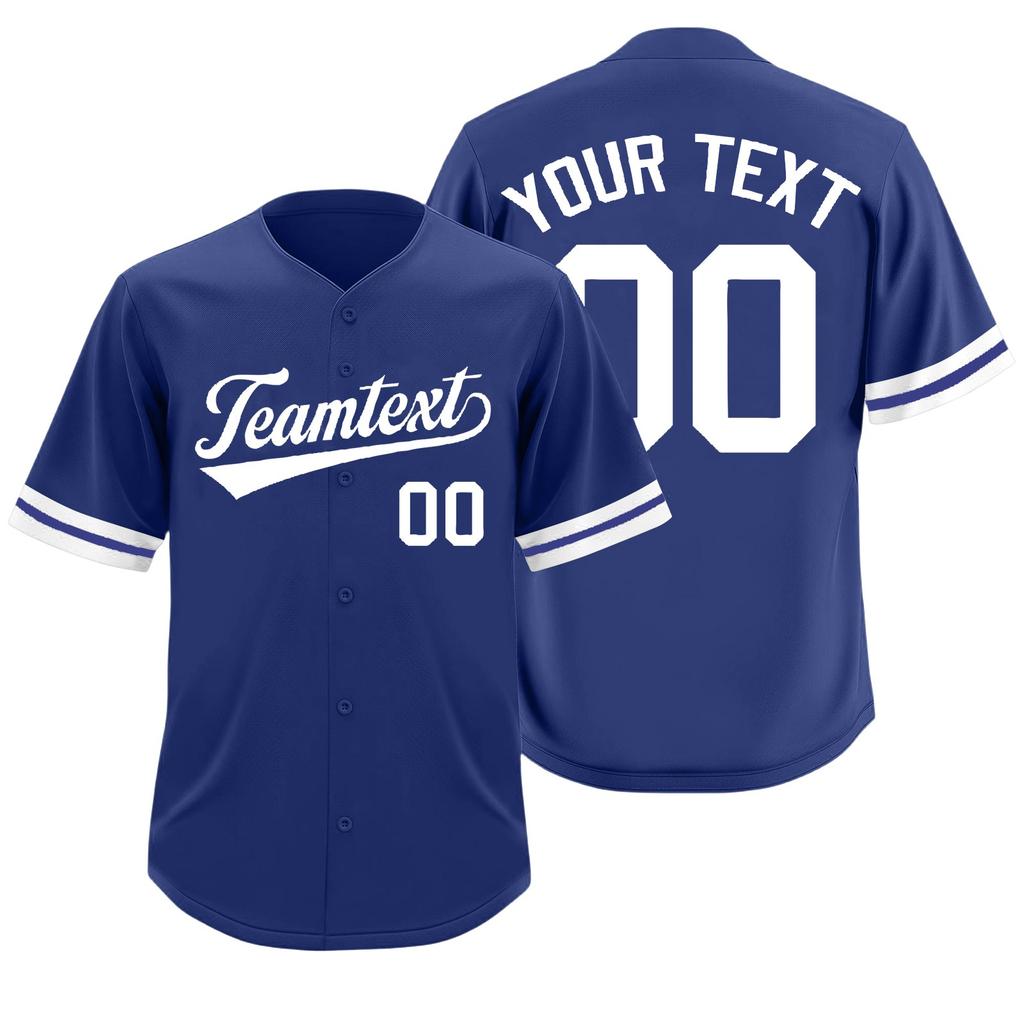 Custom Baseball Jerseys Personalized Printed Team Name & Number Sports Uniform For Men Women Youth
