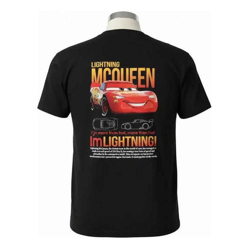2026 Playera De Rayo Mcqueen Pelicula Cars T-shirt S разноцветный