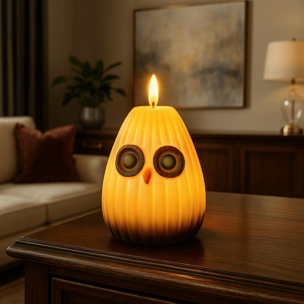 Funny Halloween Owl Light Decorative Party Light LED Night Light  Garden Decoration