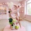 71pcs Wicked Themd Birthday Party Decoration Magic Witch Balloon 32inch Pink Number Balloon Boy Girl Birthday Baby Shower