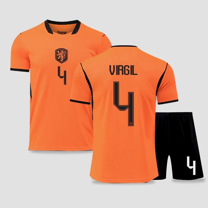 2026 Netherlands Home Jersey #4 28