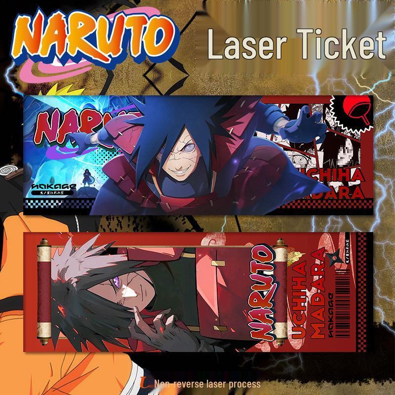 Naruto Double-Sided Bookmark: Minato, Gaara, Itachi, Sasuke, Madara, Obito