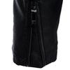 Men's Winter Lapel Leather-Fur PU Jacket - Velvet Lined Business Style
