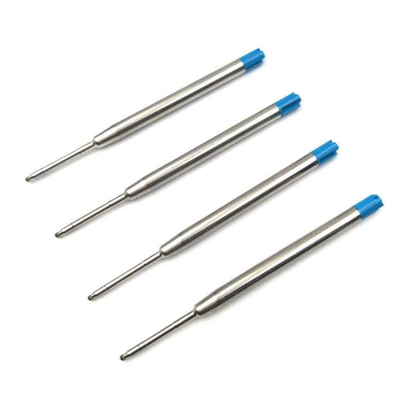 10Pcs Ball Points Pens Refills Metal Ballpoint Pen Refills, Replaceable Refills
