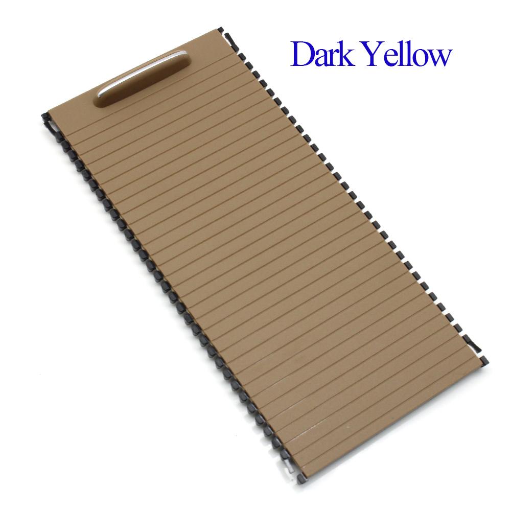 Car Console Cup Holder Blind Cover Zipper Rolling Curtain For Mercedes Benz W204 C Class W212 E Class C180 C200 C220 E200