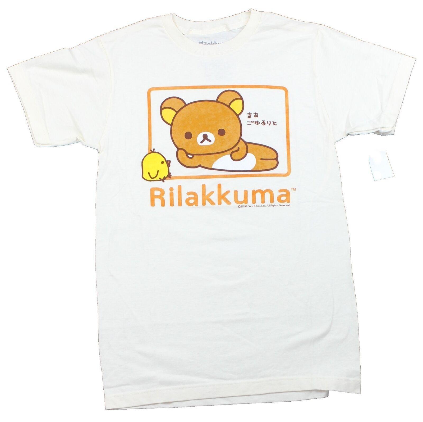 Rilakkuma Cartoon Unisex Tee S-5XL Unisex T-Shirt XL