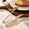 Europe Silver Fashion Pearl Cutlery Set 18/10 Stainless Steel Creativity Gift Flatware 304 Knife Fork Spoon