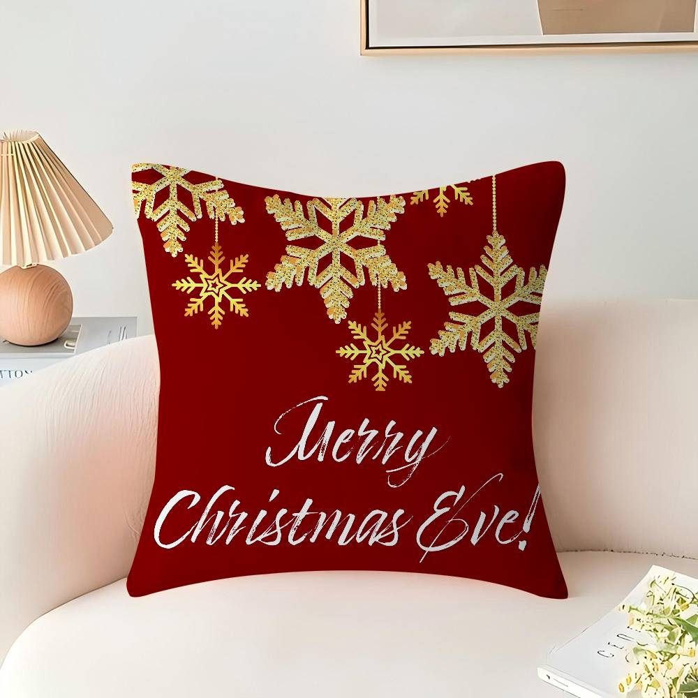 Merry Chrismas Cushion Cover Decorative Pillow Sofa Home Decor Case Pillow Cases