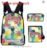 Singing My Monsters Childrens School Bag Three Piece Suit Suitable Gift For