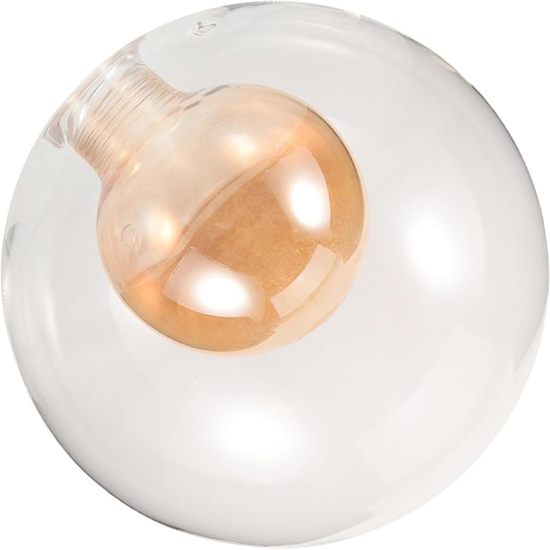 

Шар в шаре Стеклянный плафон Круглый стеклянный плафон Стеклянный глобус Абажур Сферический абажур Шарообразный абажур Абажур Винтажный декор Ретро декор 8.00X8.00X8.00CM