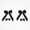 2000s Hair Clip for Halloween Gothic Lace Bowknot Hair Clip for Theme Event Anime Maid Barrettes Hair Holder for Cosplay