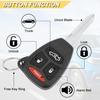 Key Fob Replacement For 2005-2007 Chrysler 300 & Grand Cherokee/ 07-09 Aspen& Durango/ 06-07 Dodge Charger Commander/ 05-07 Magnum Car Keyless Entry