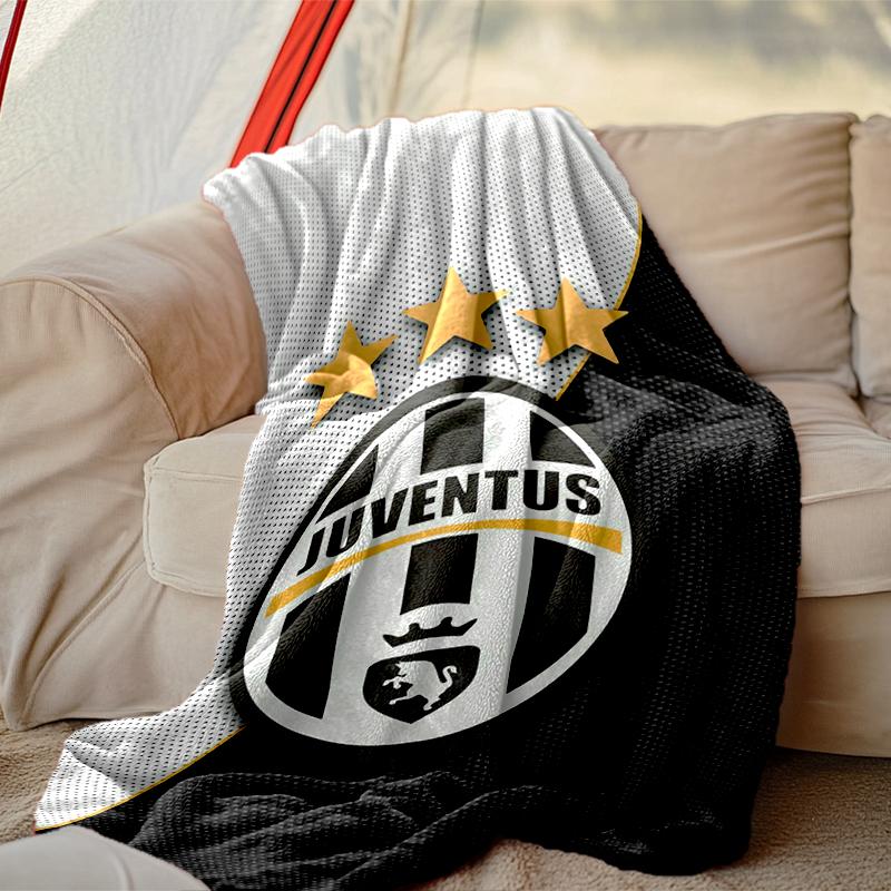 Juventus Football Club Decke Leichte Wohndecke für Sofa, Bett, Auto, Ein herzliches Geschenk für Ihre Familie und Freunde