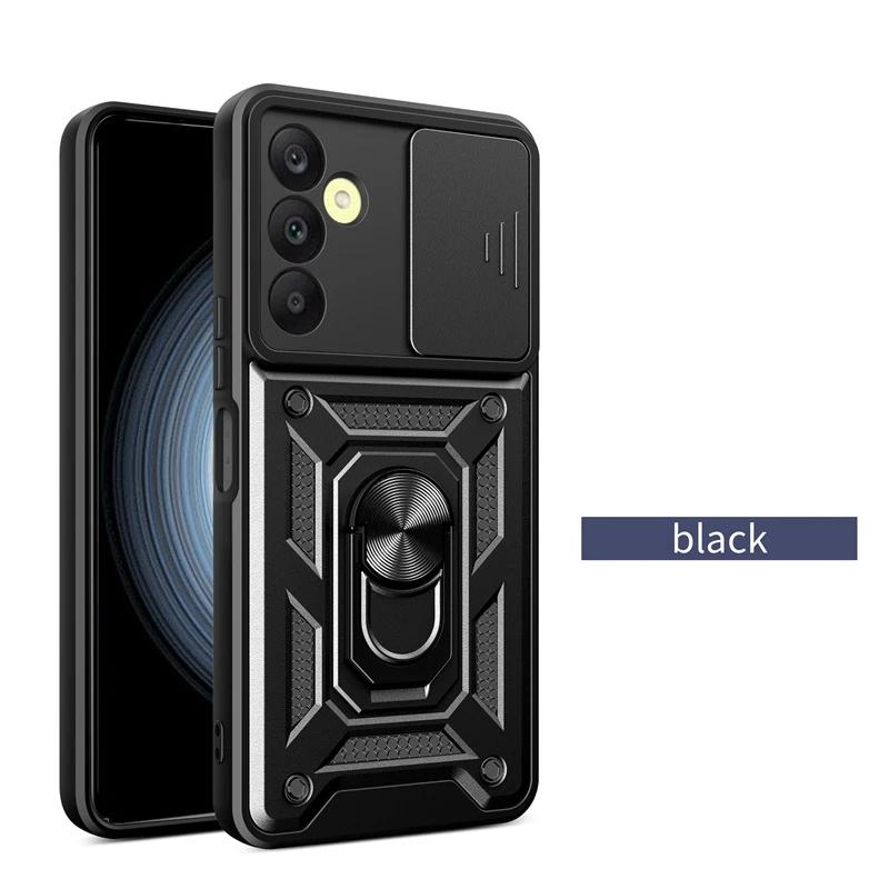 MilitaryArmor Case For Samsung Galaxy M15 M55 5G M14 M34 M54 M23 M33 M53 Cover Lens Protection Ring Stand Holder Coque Fundas