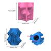 Flower Pot Mold Silicone Succulent Flowerpot Plant Vintage Mould Concrete Cement