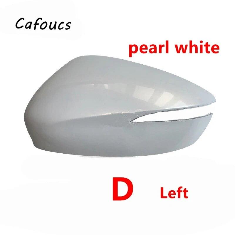 1pcs Car Wing Side Rearview Mirror Cover Cap Shell For Mazda CX-3 CX3 2013- CX-5 CX5 2015 2016