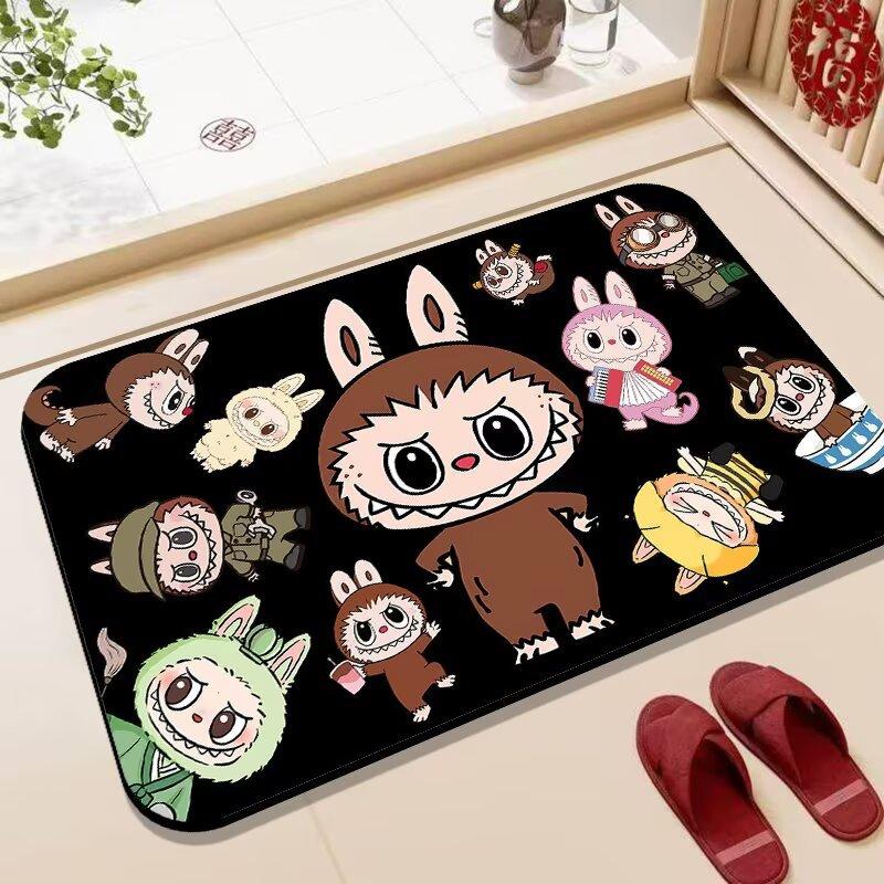 Diatom Mud Floor Mat Cartoon Cute Non-slip Mat Household Bathroom Floor Mat Bathroom Absorbent Mat