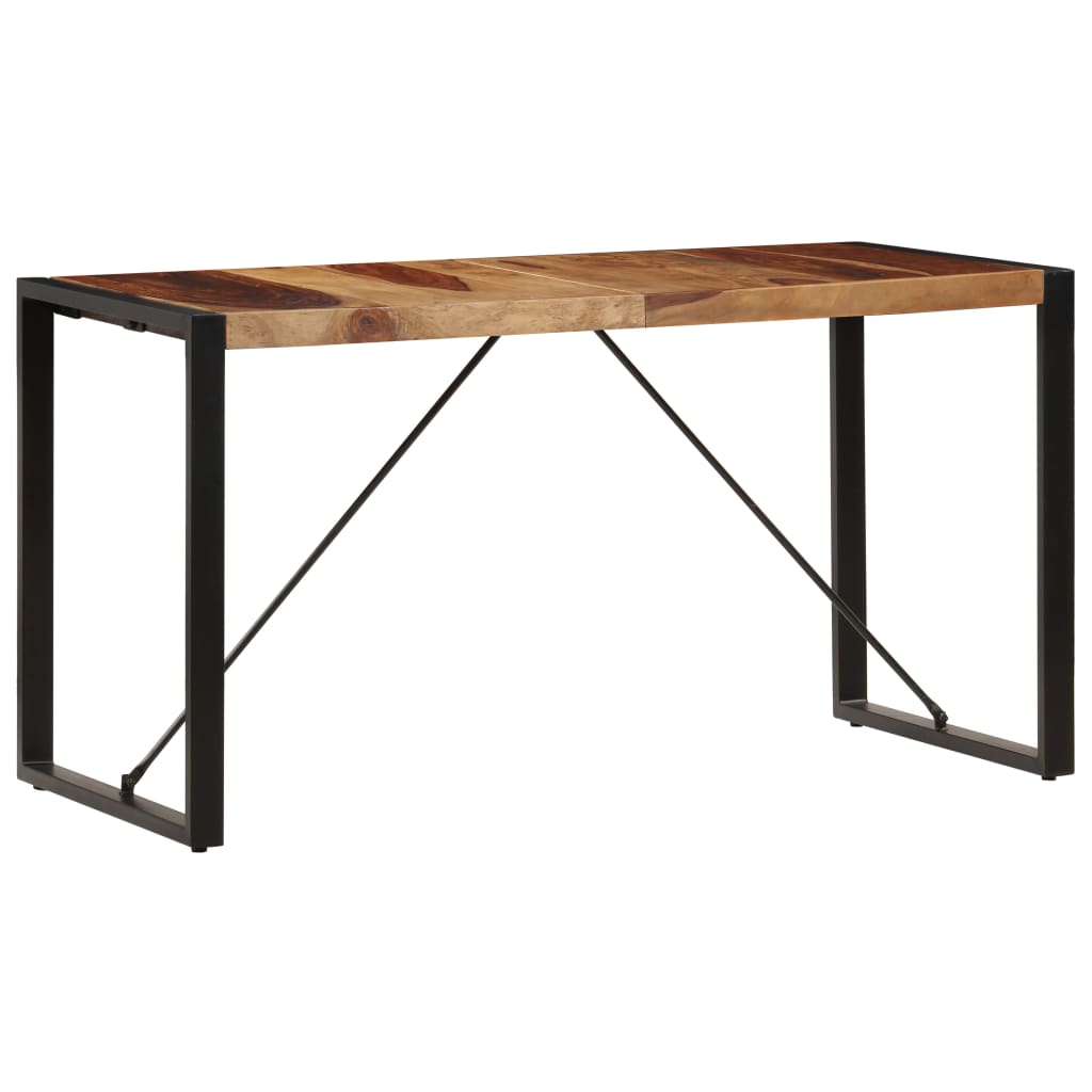 Dining Table 140 x 70 x 75 cm Solid Acacia Wood