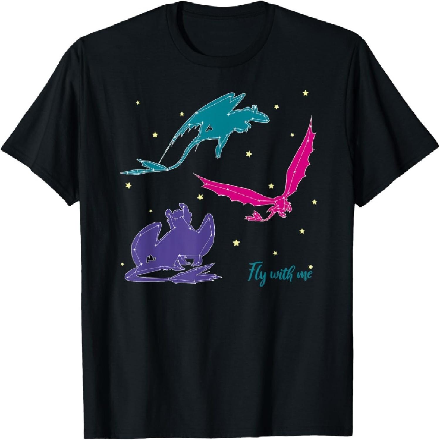 Как приручить дракона 3 Скрытый мир Лети со мной Футболка S