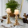 Hot salePractical Candle Holders Wedding Table Decorations Metal Stand Candlestick For Birthday Bar Party Living Room Home Decor