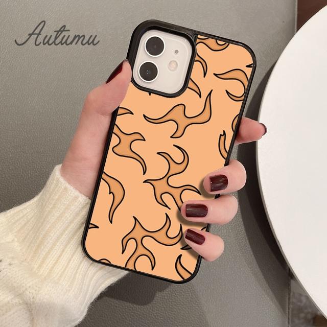 

Чехол для телефона Flames для iPhone 11 12 13 14 Pro Max mini X XR XS SE 2020 5 6S 7 8 Plus Samsung Galaxy S21 S22 Чехол-оболочка Samsung S22ultra