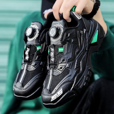 Sports Shoes Shoes Men's 2024 Autumn Men's Platform Sports and Leisure Popular Trendy Brand Hong Kong Style Dad Shoes
