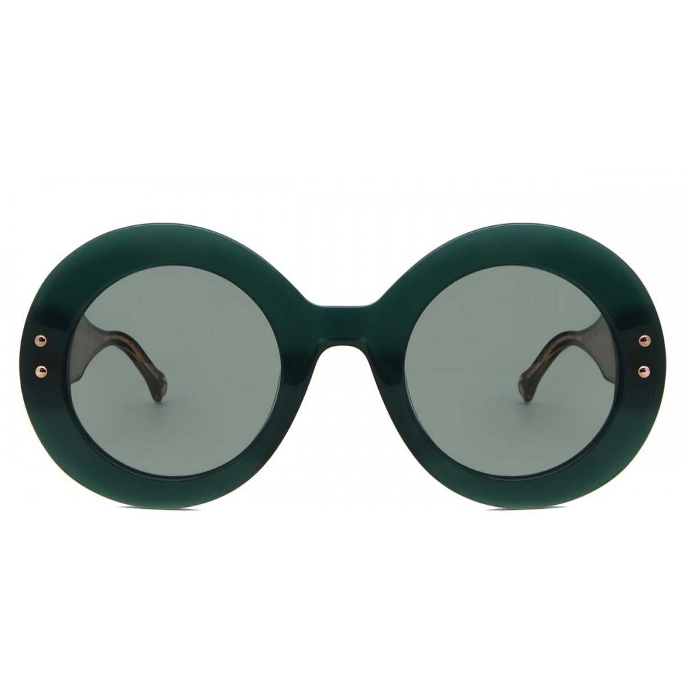 

Carolina Herrera Her 0081 S 1ed Qt Women SunglaSSeS Green/52-27-145